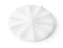 White 10-division partition