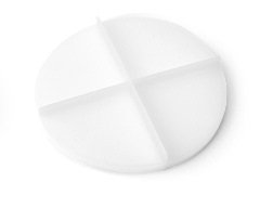 White 4-division partition